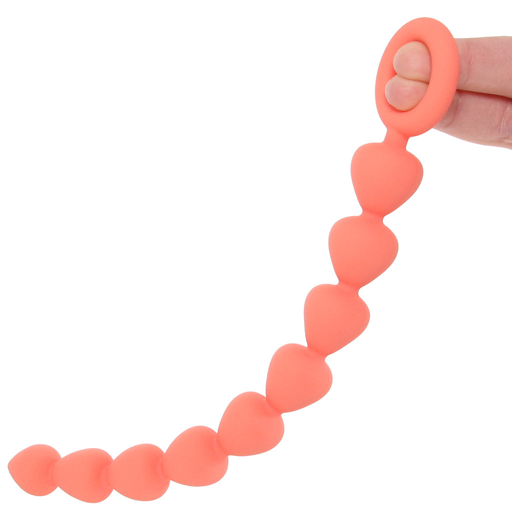 S&M Peaches 'n CreaMe Silicone Anal Beads Anal Sex Toys > Anal Beads