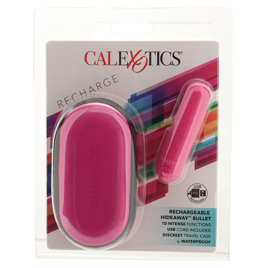 Rechargeable Hideaway Bullet in Pink Vibrators > Bullet and Egg Vibrators