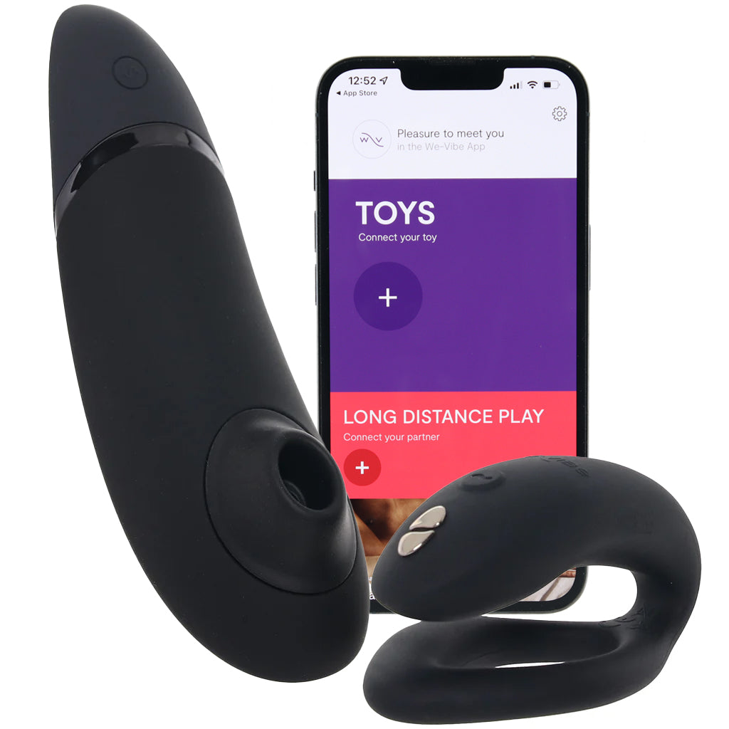 Womanizer Next X We-Vibe Sync O Lust & Luxury Kit Vibrators > Clitoral Stimulators