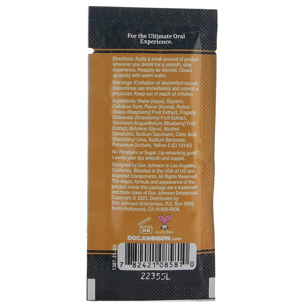 GoodHead Oral Delight Gel .24oz in Pineapple Lubes and Lotions > Sexual Stimulants