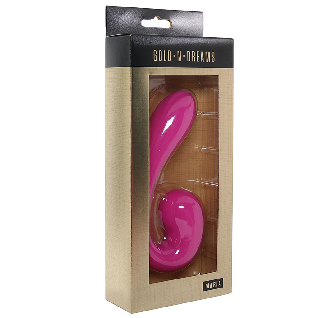 Gold-N-Dreams Maria Double Pleasure Vibe Vibrators > Rabbit Vibrators