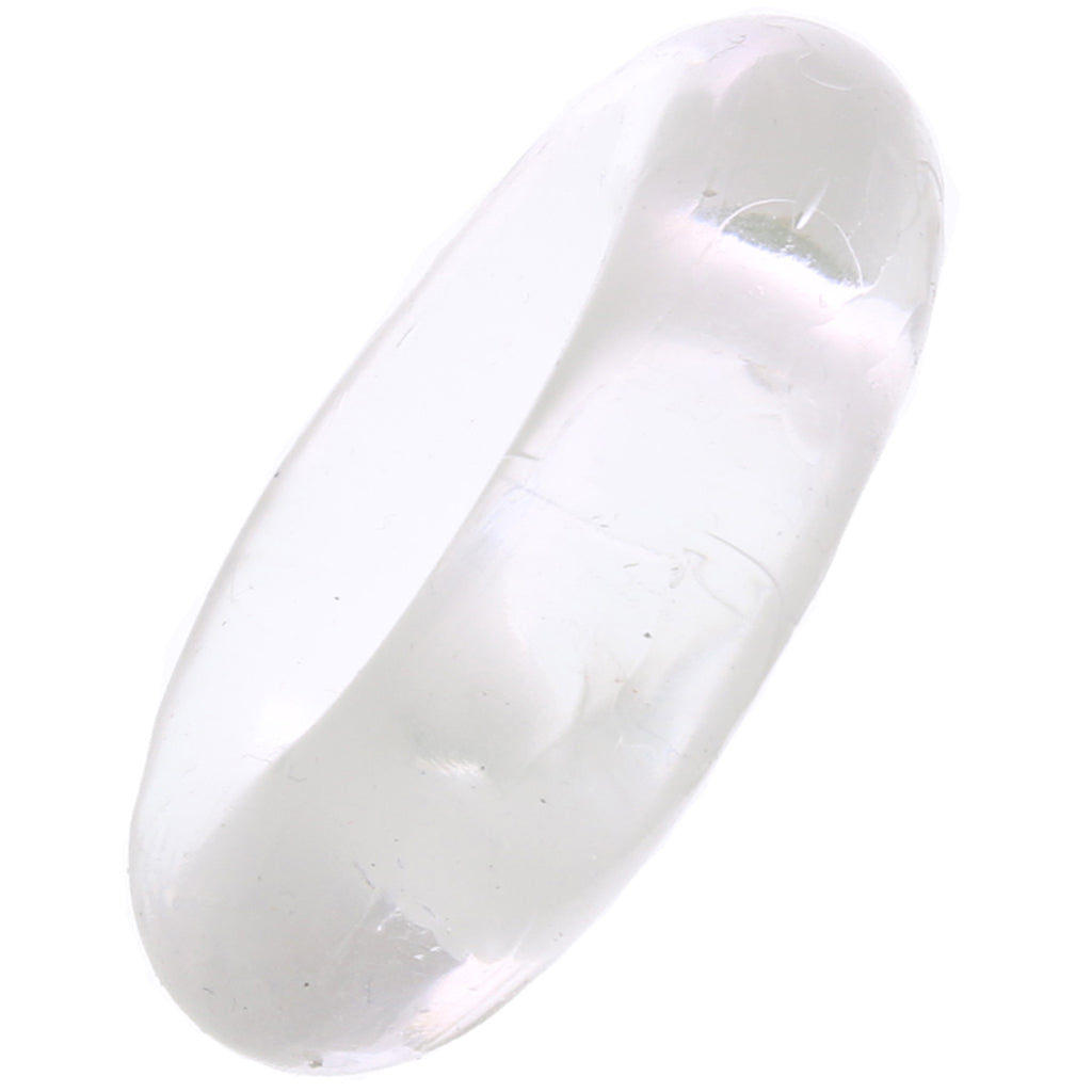 PinkCherry Rockstar Cock Ring in Clear Cock Rings