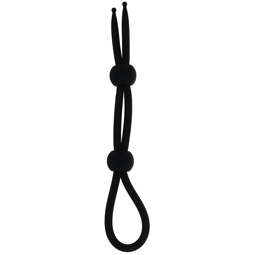 Alpha Dual Stamina Lasso in Black Cock Rings