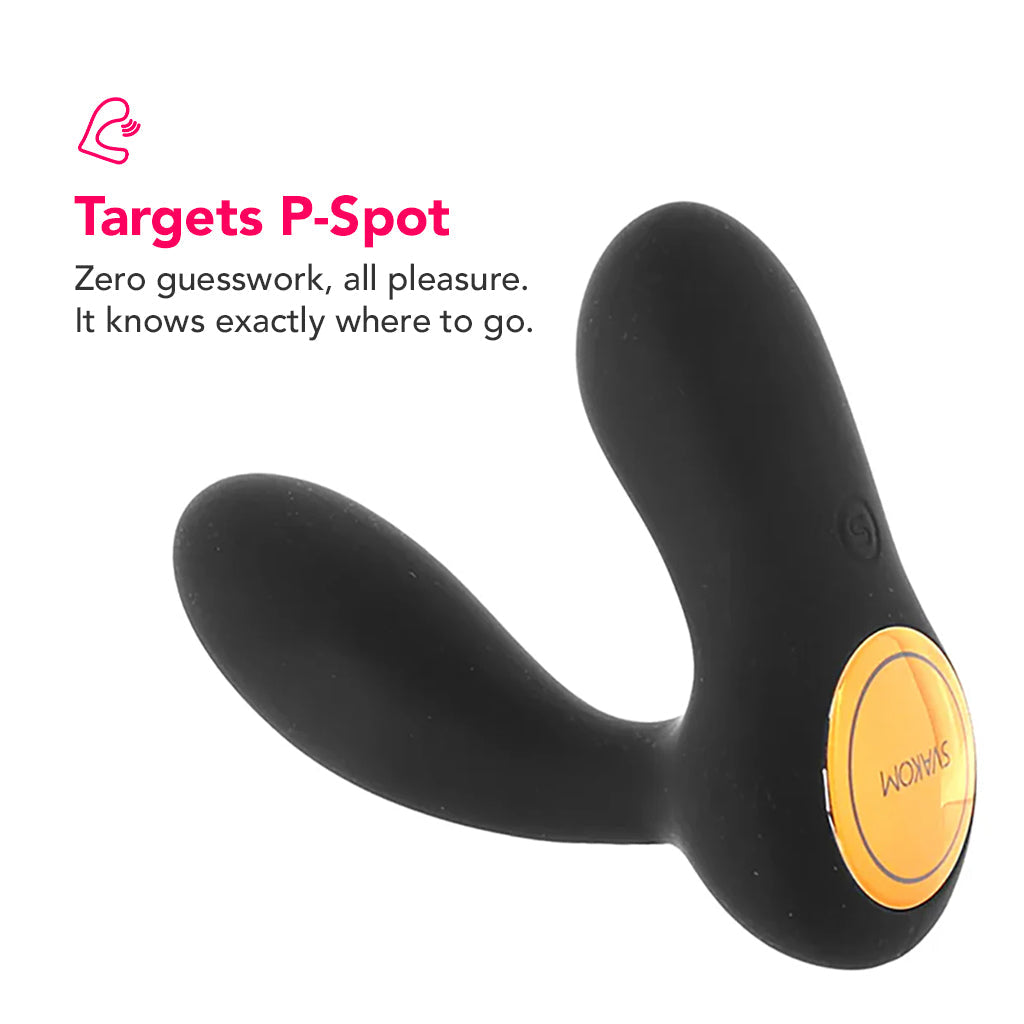 Vick Neo Prostate and Perineum Massager in Black Anal Sex Toys > Prostate Massagers