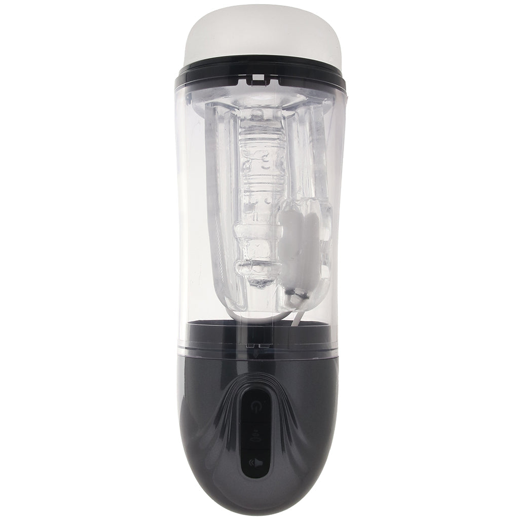 Pumped SonicPull Auto Stroker in Gunmetal Male Masturbators > Auto Strokers