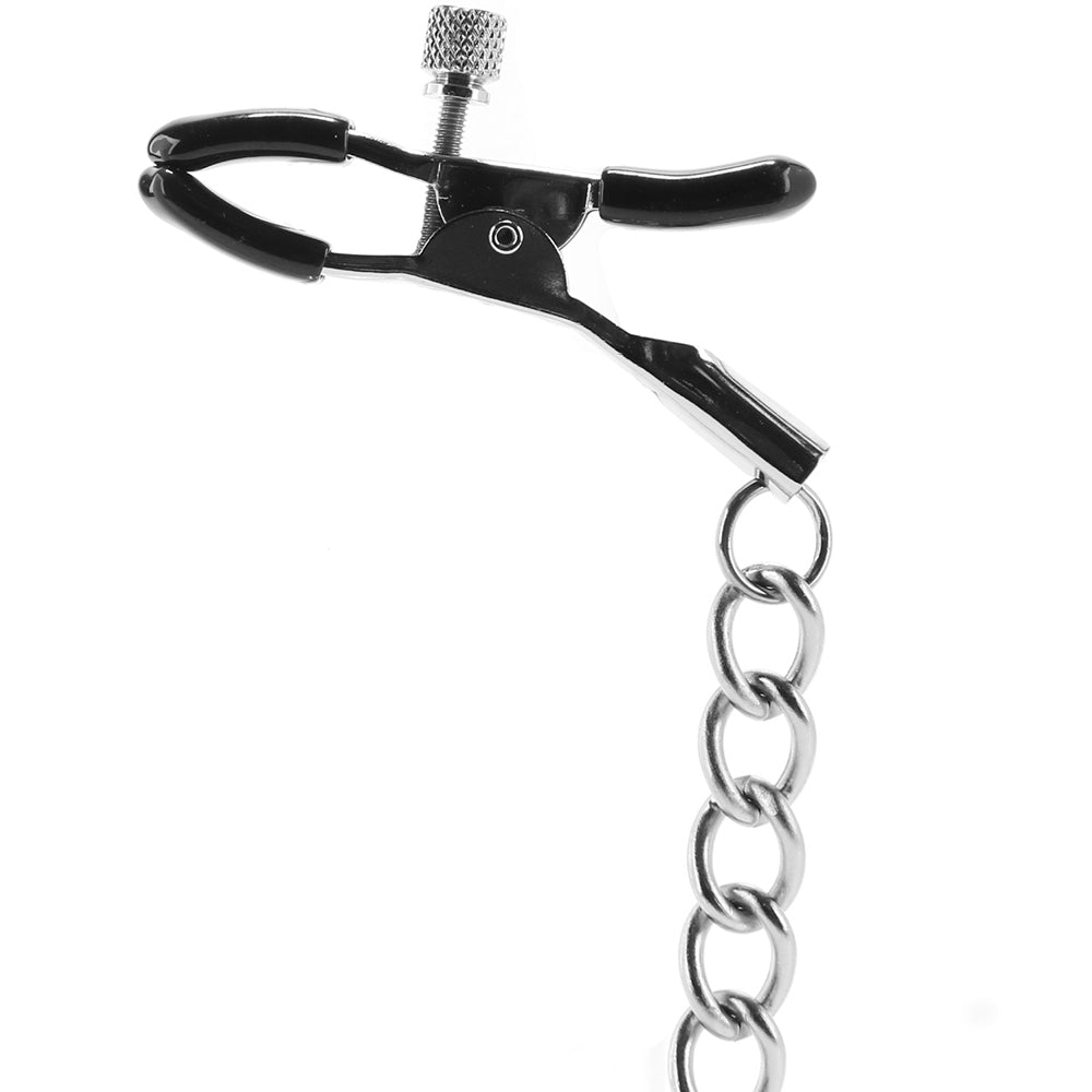 Adjustable Nipple Clips Bondage and Fetish > Nipple Stimulators & Clamps