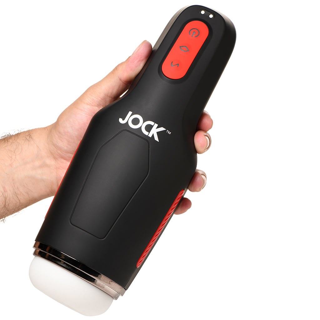 Jock 15X Sucking & Vibrating Masturbator Sex Toys for Men