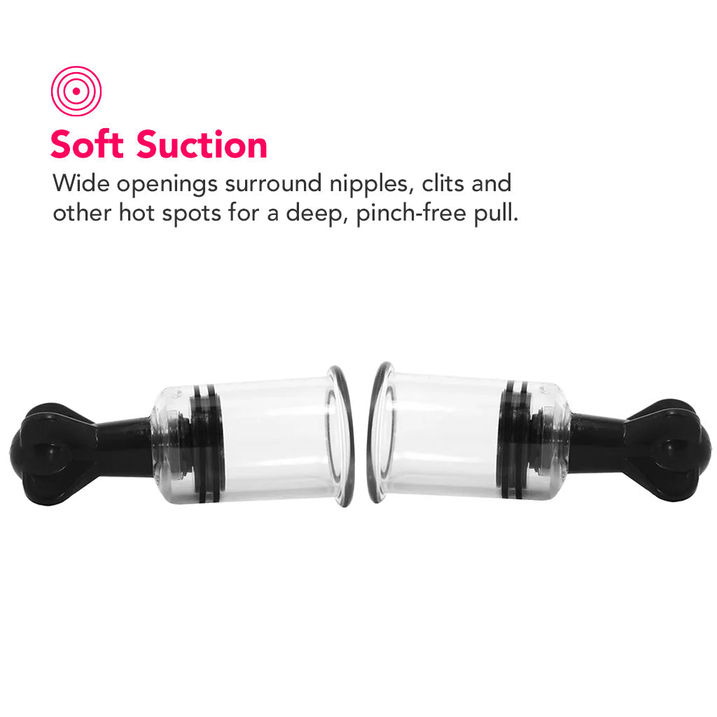 Super Suckers Nipple and Clitoral Pump Trio Bondage and Fetish > Tools & Accessories