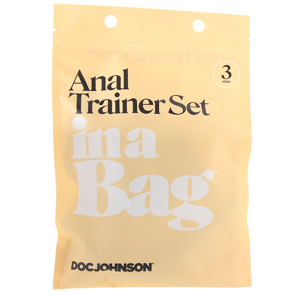 3 Piece Anal Trainer Set In A Bag Anal Sex Toys > Butt Plugs