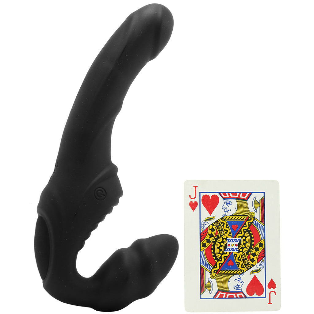 Pro Rider 9X Vibrating Strapless Strap-On Vibrators > Strap-On & Wearable