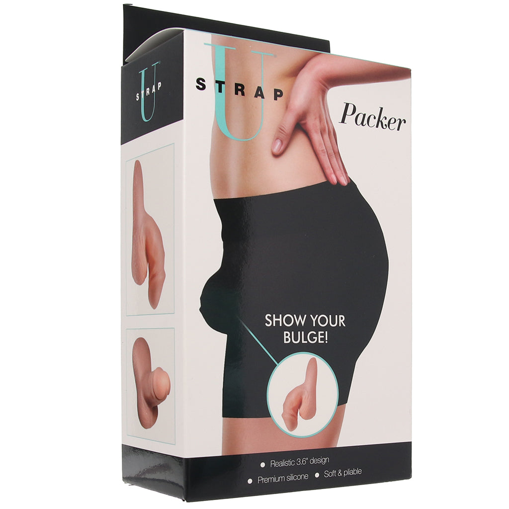 Strap U 3.6 Inch Silicone Packer in Light Sexual Wellness > Gender Expression and Affirmation
