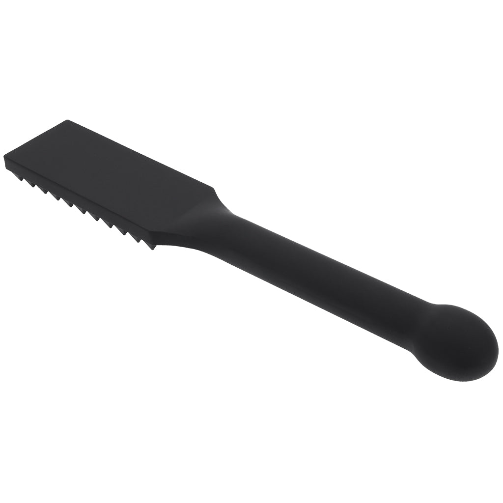Edge Spiked Silicone Paddle with Insertable Handle Bondage and Fetish > Whips and Crops