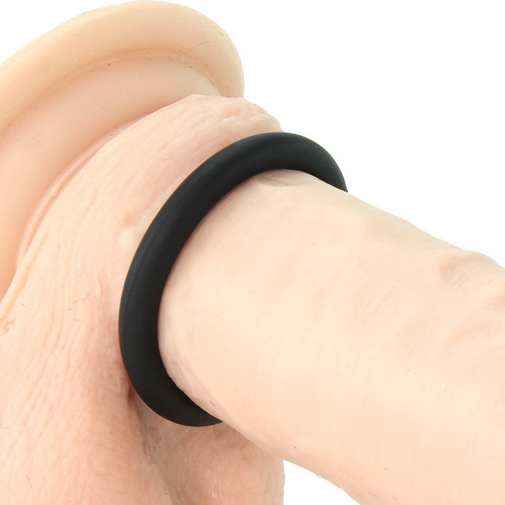Ram Silicone Cock Rings #3 in Black Cock Rings