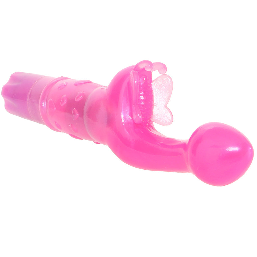 PinkCherry Butterfly Kiss Vibrator in Pink Vibrators > G-Spot Vibrators