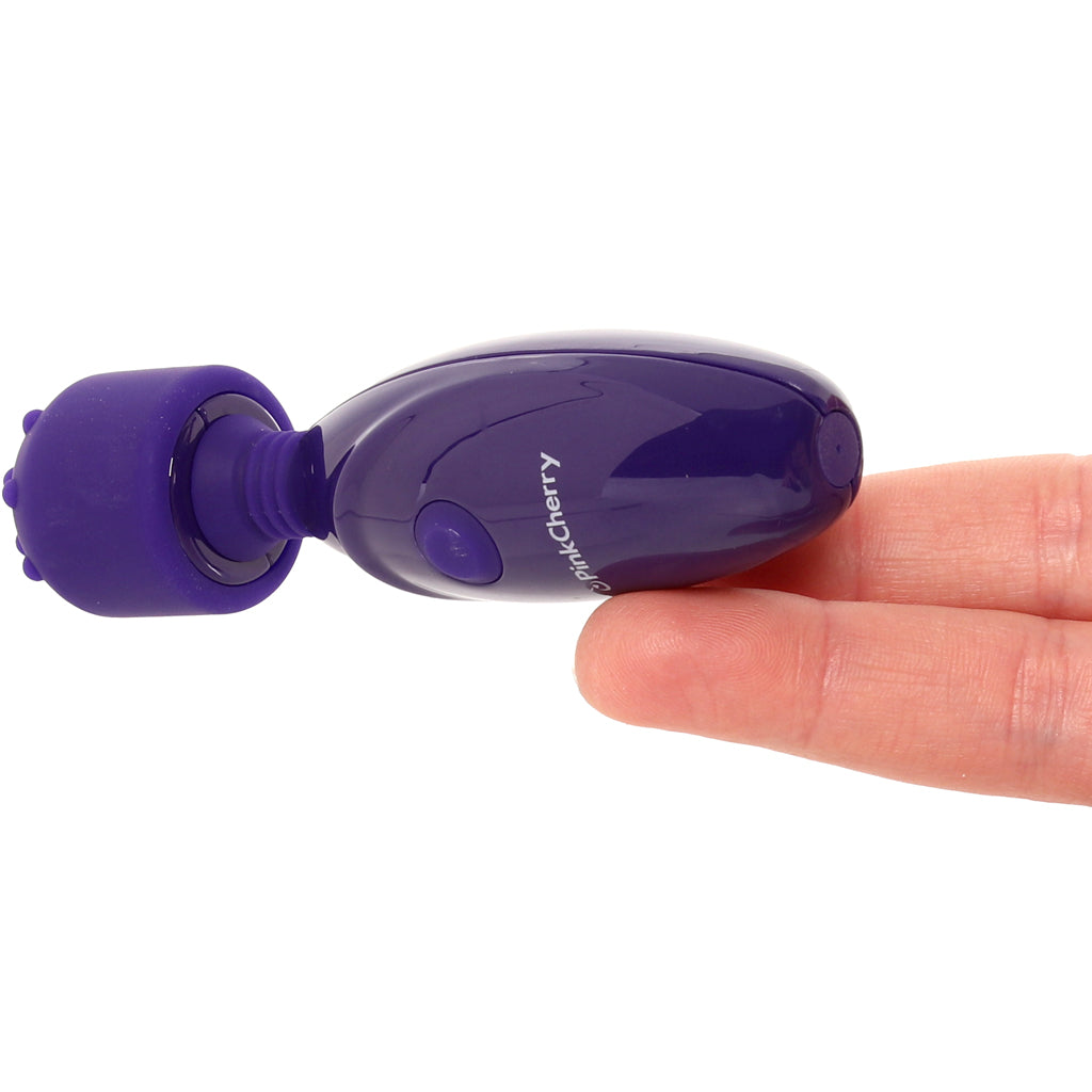 PinkCherry Baby Nubby Rechargeable Mini Wand Vibrators > Clitoral Stimulators