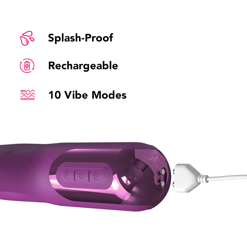 Fantasy For Her Super SoniX Thrusting Rabbit Vibe Vibrators > Rabbit Vibrators