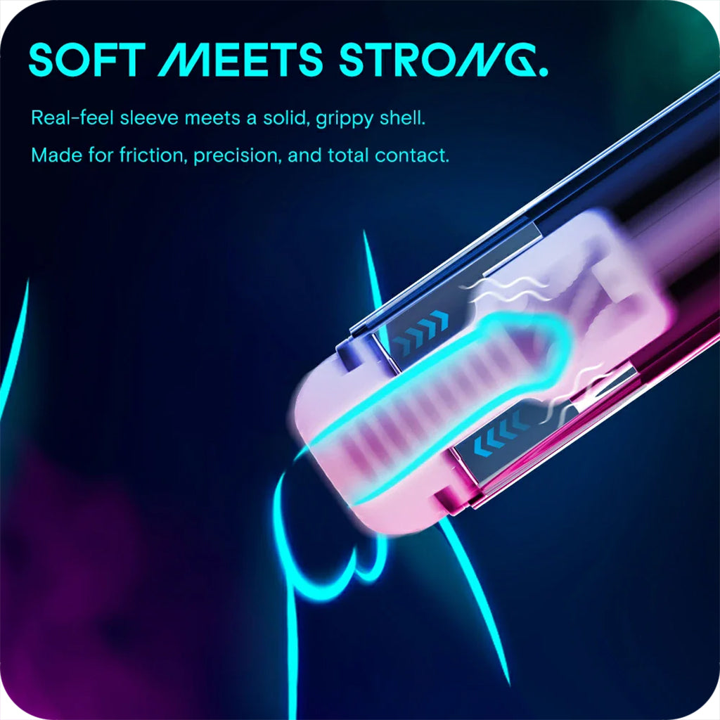 Kaotik Labs The Cocoon Warming & Vibrating Masturbator Male Masturbators > Auto Strokers