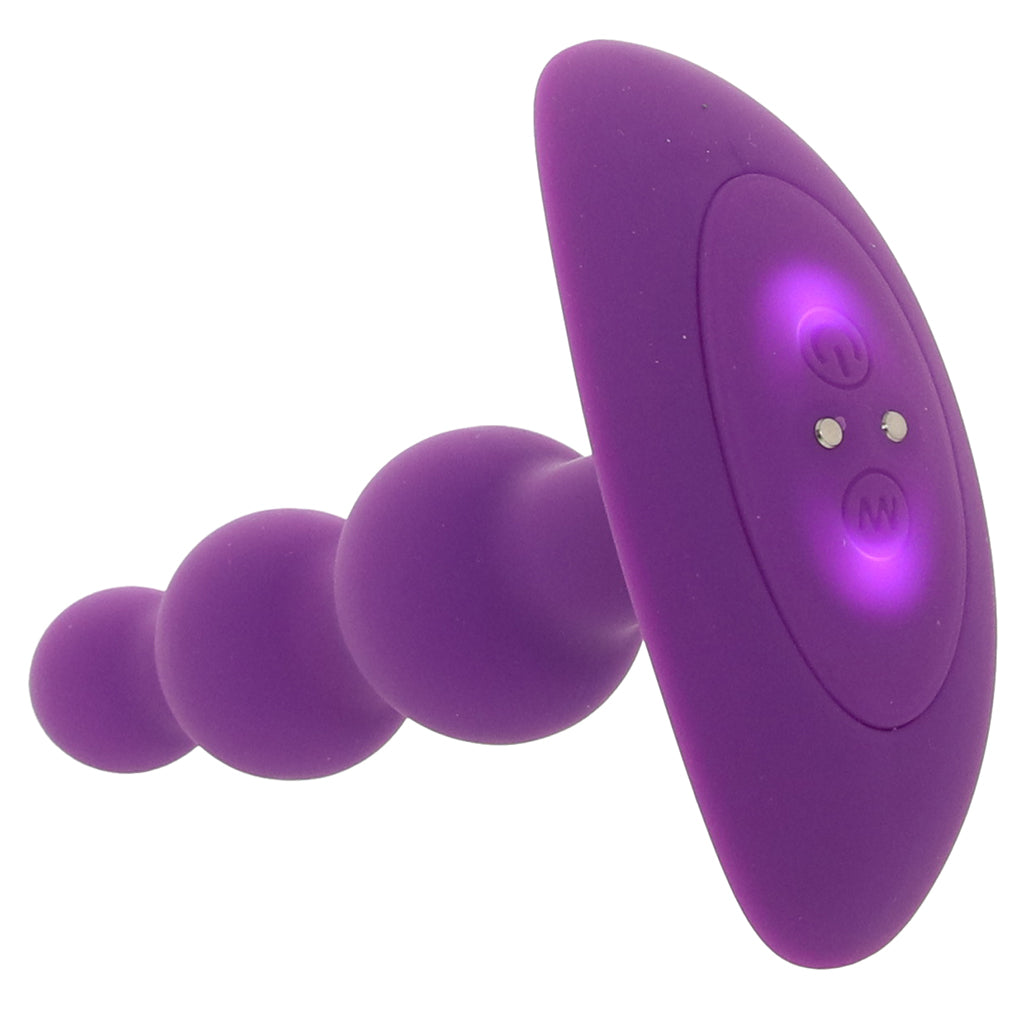 A-Play Beaded 5.5 Inch Anal Vibe in Purple Anal Sex Toys > Anal Vibrators