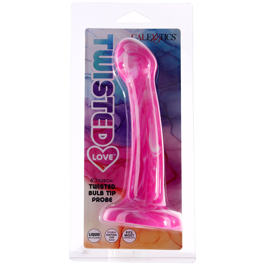 Twisted Love Twisted Bulb Tip Probe in Pink Dildo Sex Toys > Anal Dildos