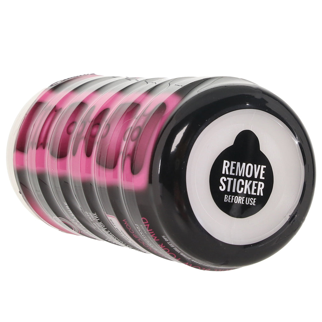 Deep Throat Pleasure Cup Masturbator Male Masturbators > Self-Contained Strokers