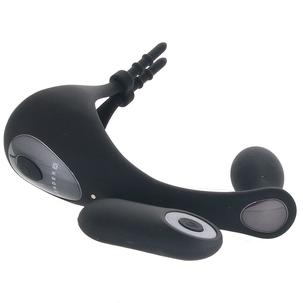 Gender X Back It Up Remote Plug and Ring Vibe Cock Rings