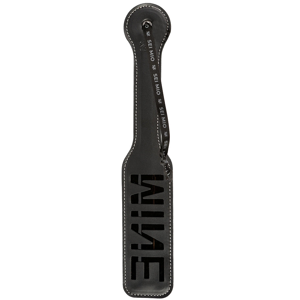 Sei Mio You're All Mine Impression Paddle Bondage and Fetish > Whips and Crops