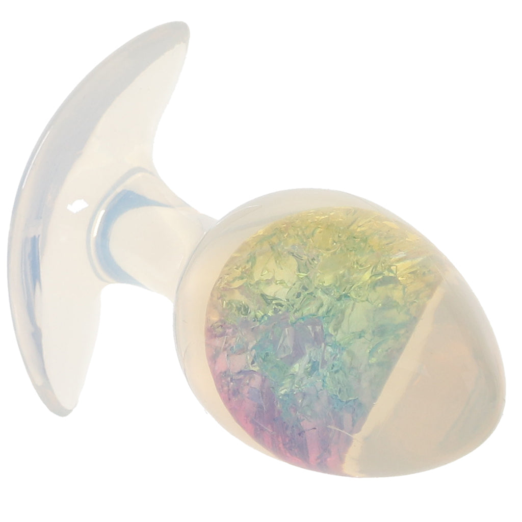Glams Cosmic Rainbow Butt Plug in Medium Anal Sex Toys > Butt Plugs