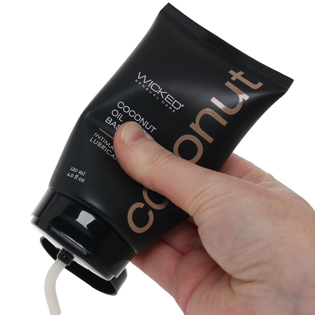 Coconut Oil Based Lube in 4oz/120ml Lubes and Lotions > Oil Based Sex Lubes