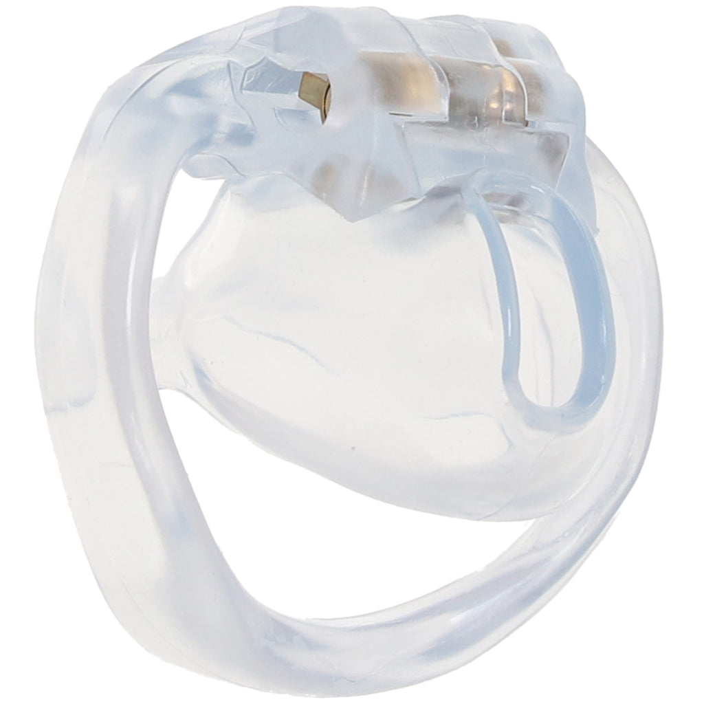 Blueline Small Dick Acrylic Mini Chastity Cage Bondage and Fetish > Cock and Ball Devices