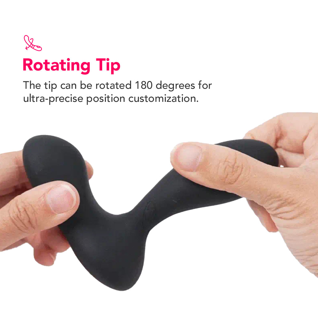 Vick Neo Prostate and Perineum Massager in Black Anal Sex Toys > Prostate Massagers