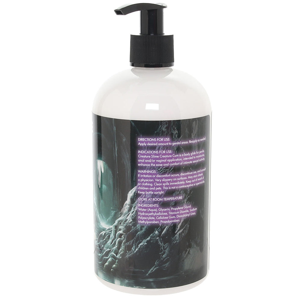 Creature Slime Water-Based Cum Lube in 16oz/473ml Lubes and Lotions > Water Based Sex Lubes