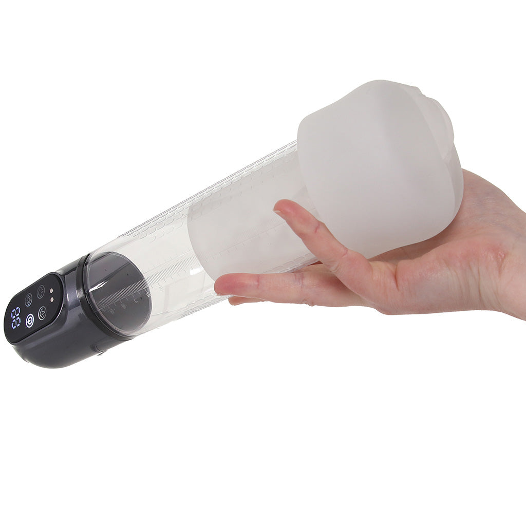 Pumped Engage Penis Pump and Masturbator Male Masturbators > Self-Contained Strokers