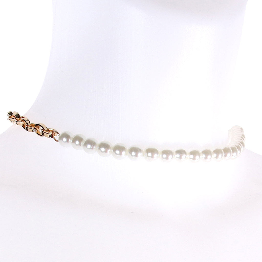 Sex & Mischief Pearl Day Collar Bondage and Fetish > Leashes and Collars