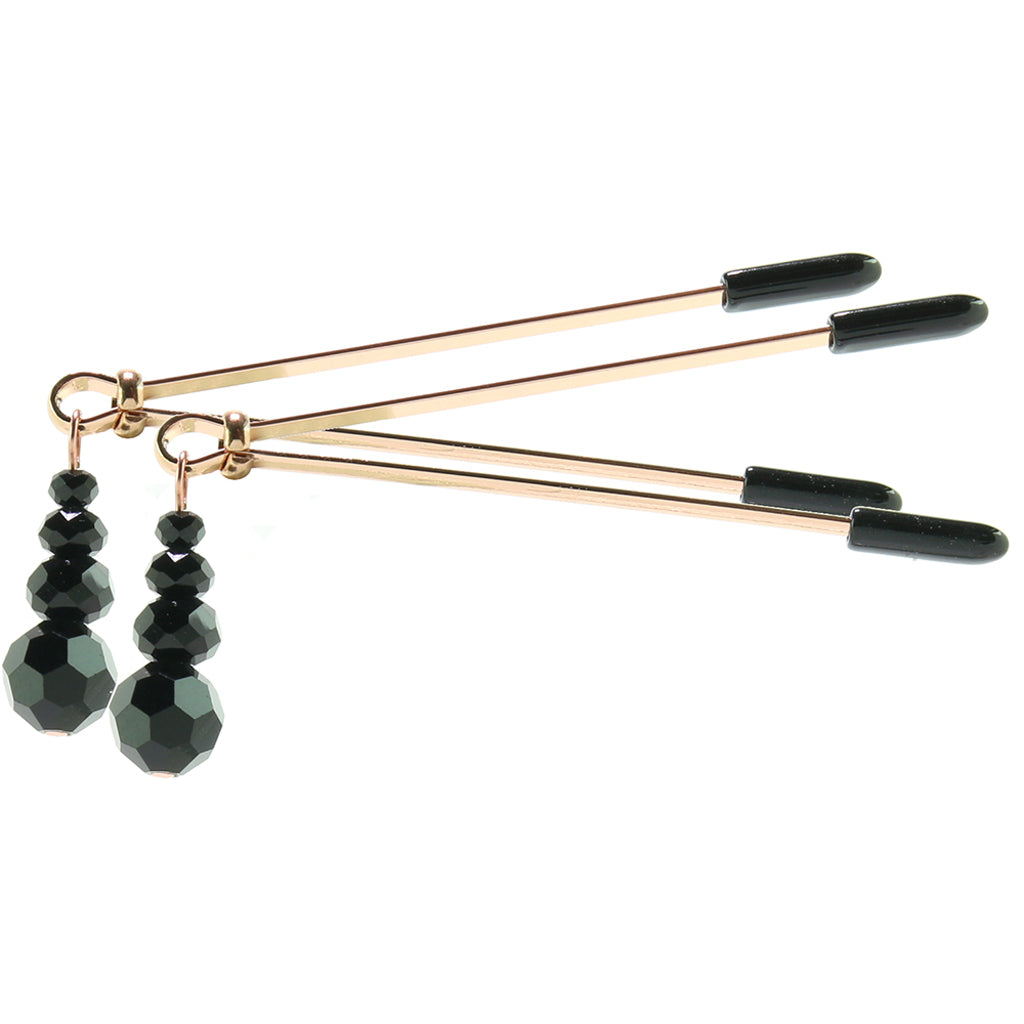 Frederick's of Hollywood Beaded Nipple Clamps Bondage and Fetish > Nipple Stimulators & Clamps