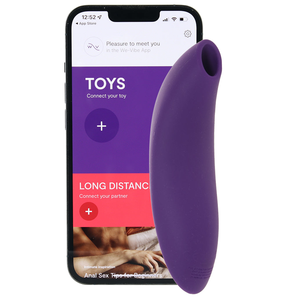 We-Vibe Melt 2 Pleasure Air Clitoral Stimulator in Purple Vibrators > Clitoral Stimulators
