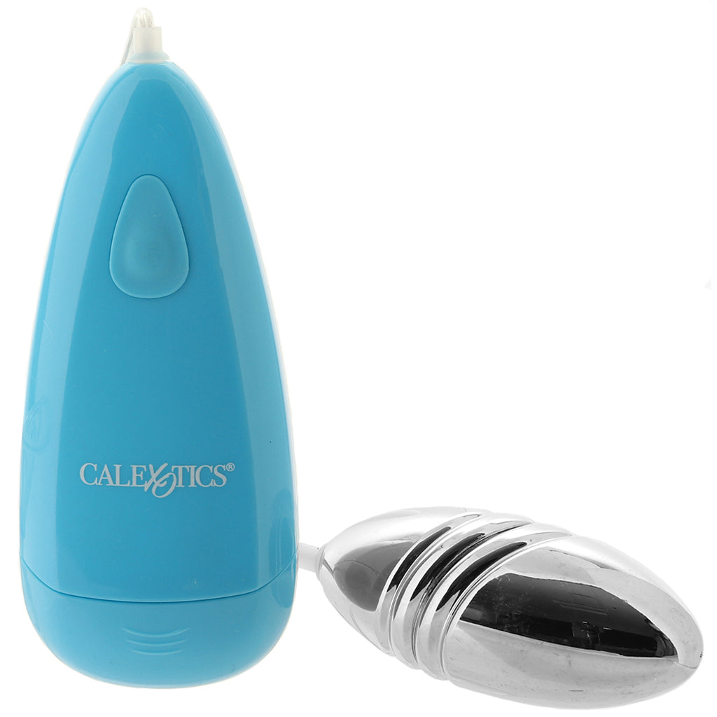 Classic Waterproof Gyrating Bullet Vibe in Blue Vibrators > Bullet and Egg Vibrators
