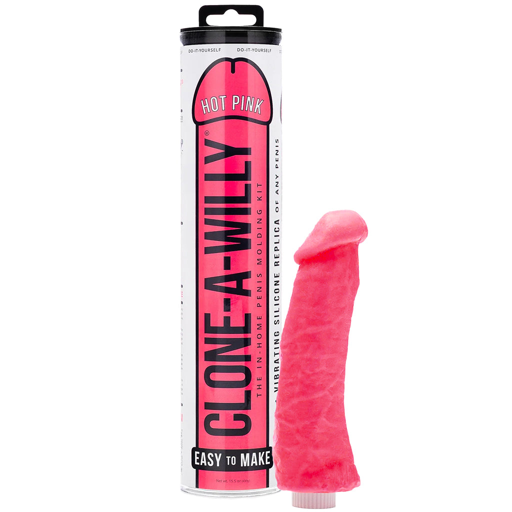 Clone-A-Willy Vibrator Kit in Hot Pink Dildo Sex Toys > Realistic Dildos