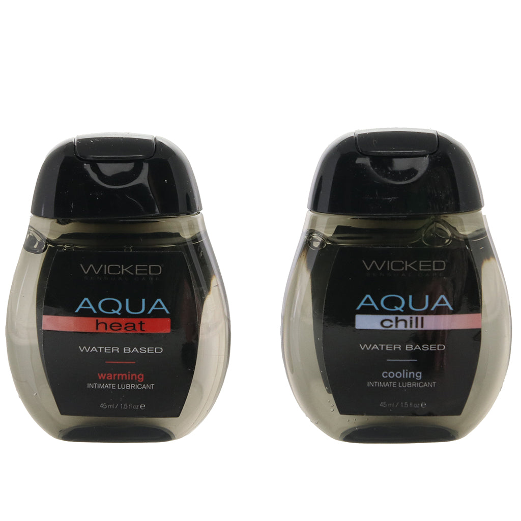 Chill + Heat Sensation Lube Kit Lubes and Lotions > Water Based Sex Lubes