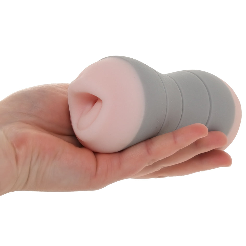 Travel Gripper BJ & Ass Stroker Male Masturbators > Self-Contained Strokers