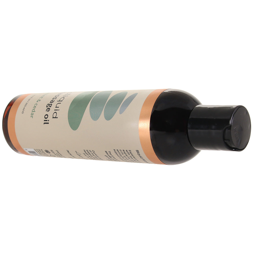 Balance Massage Oil 8.5oz/255ml in Mint & Cedar Lubes and Lotions > Erotic Massage Oils