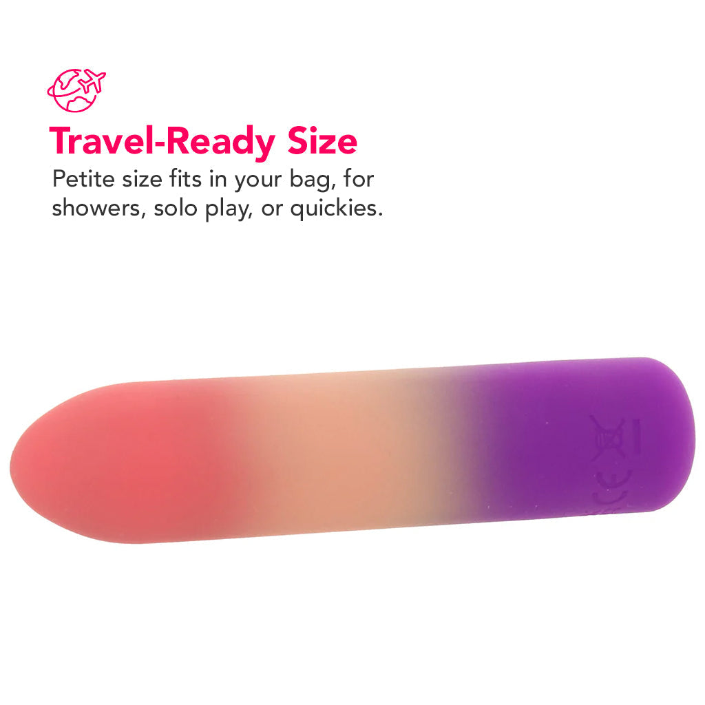 Play With Me Cotton Candy Flexible Bullet Vibe Vibrators > Bullet and Egg Vibrators