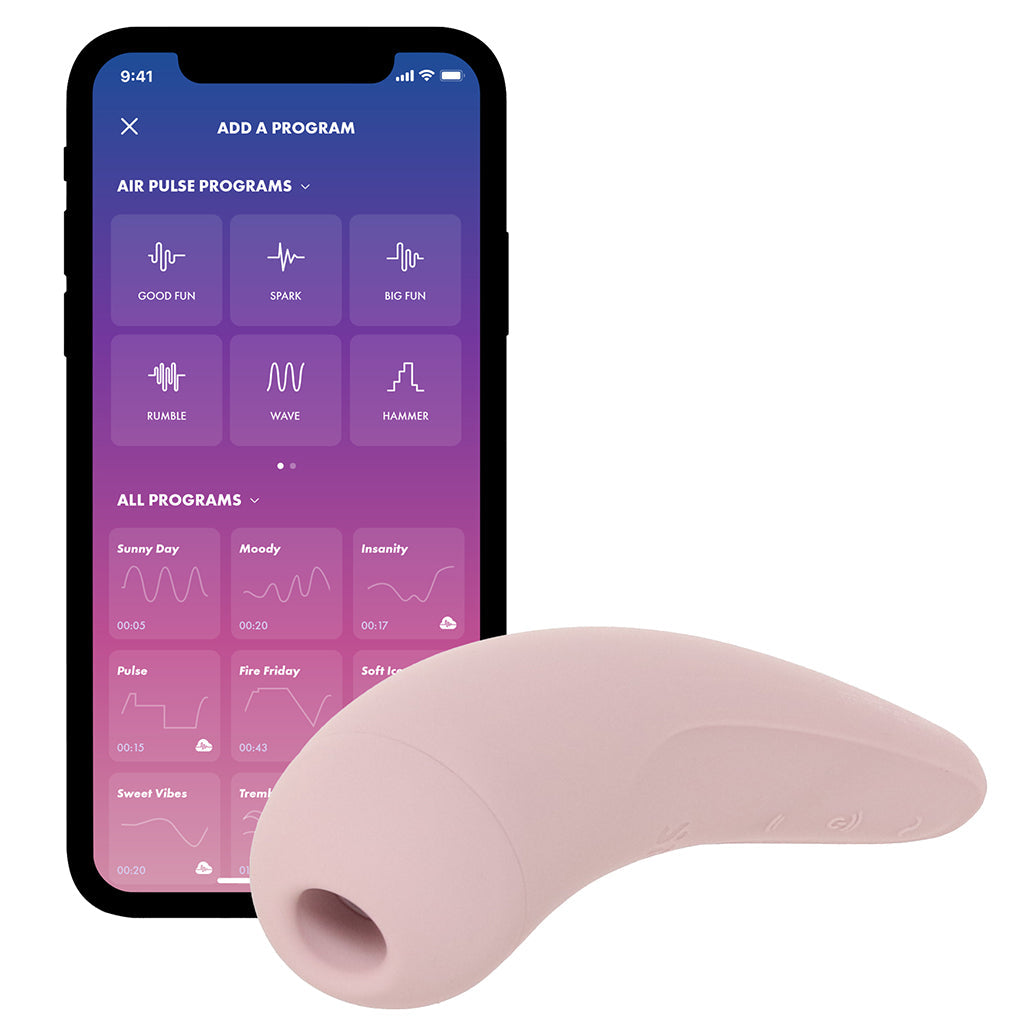 Satisfyer Curvy 2+ Air Pulse Stimulator in Pink Vibrators > Clitoral Stimulators