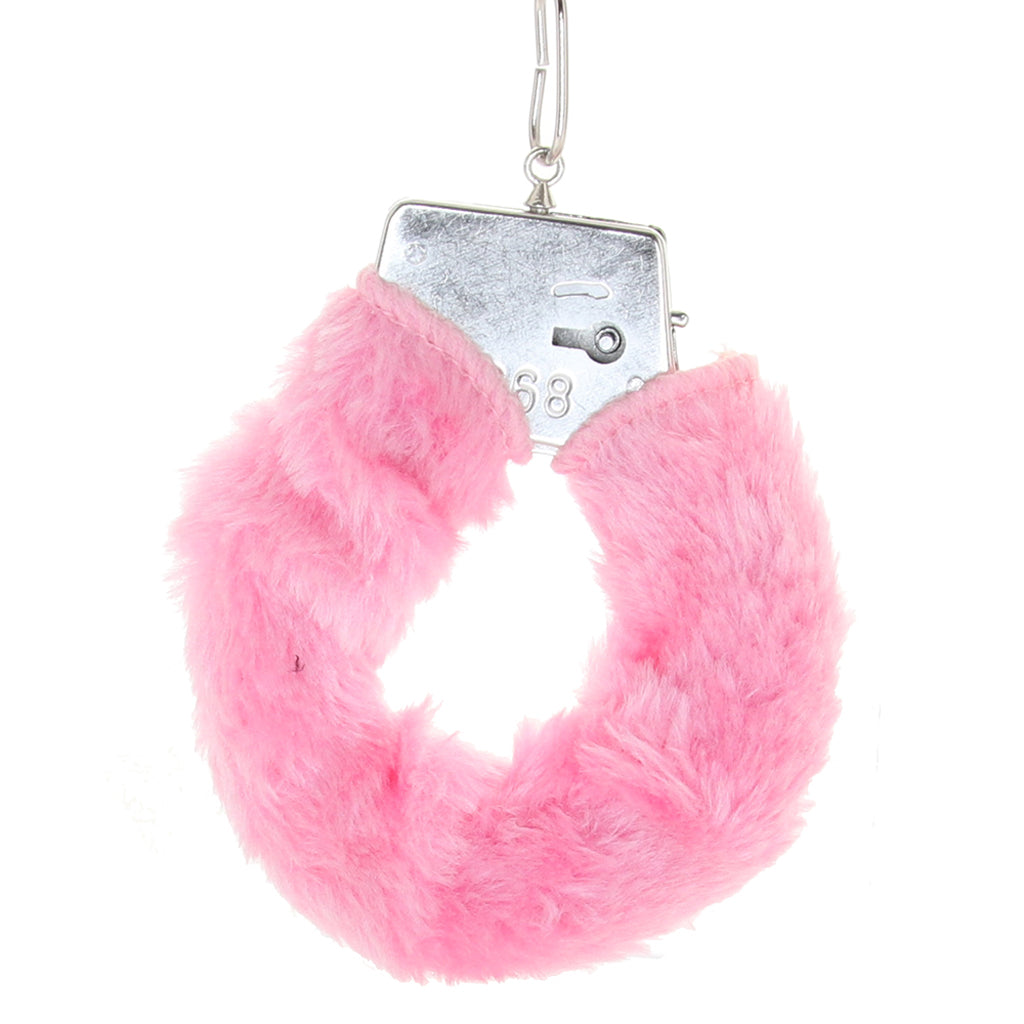 Playful Furry Cuffs with Keys in Pink Bondage and Fetish > Wrist and Ankle Cuffs
