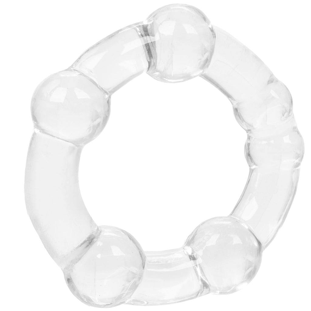 Island Rings Set in Clear Cock Rings