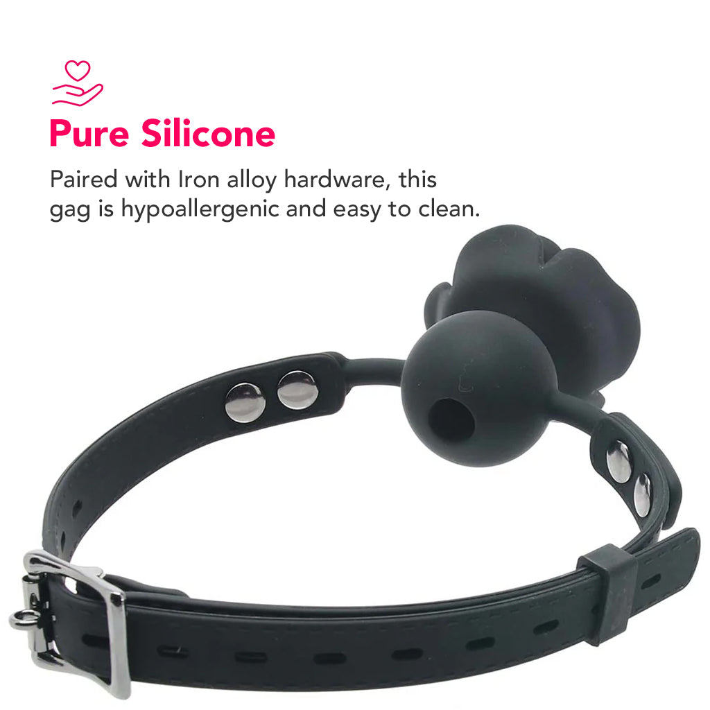 Forbidden Removable Rose Gag Bondage and Fetish > Ball Gags & Mouth Restraints