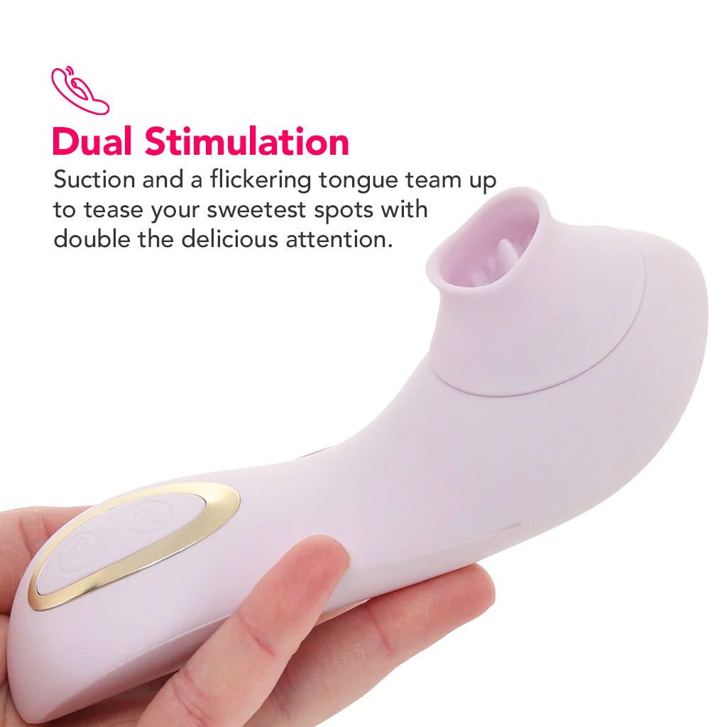 Delice Fleur Fluttering Suction Vibe Vibrators > Clitoral Stimulators