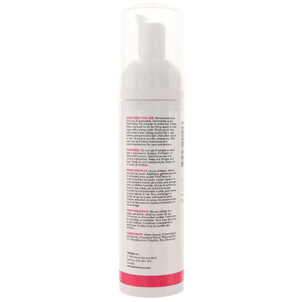 PinkCherry Antibacterial Foaming Cleanser in 7oz/207ml Lubes and Lotions > Sex Toy Cleaner