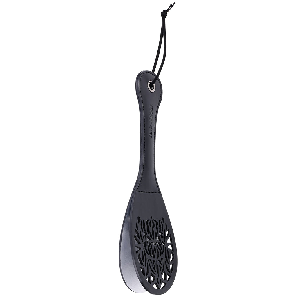 Sex & Mischief Lace Impression Spanker Paddle Bondage and Fetish > Whips and Crops