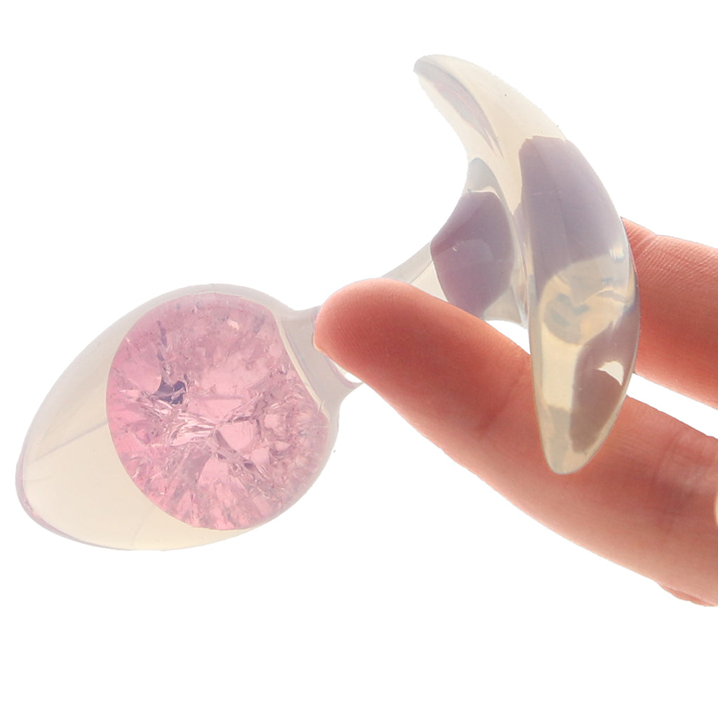 Cosmic Glams Pink Butt Plug in Small Anal Sex Toys > Butt Plugs