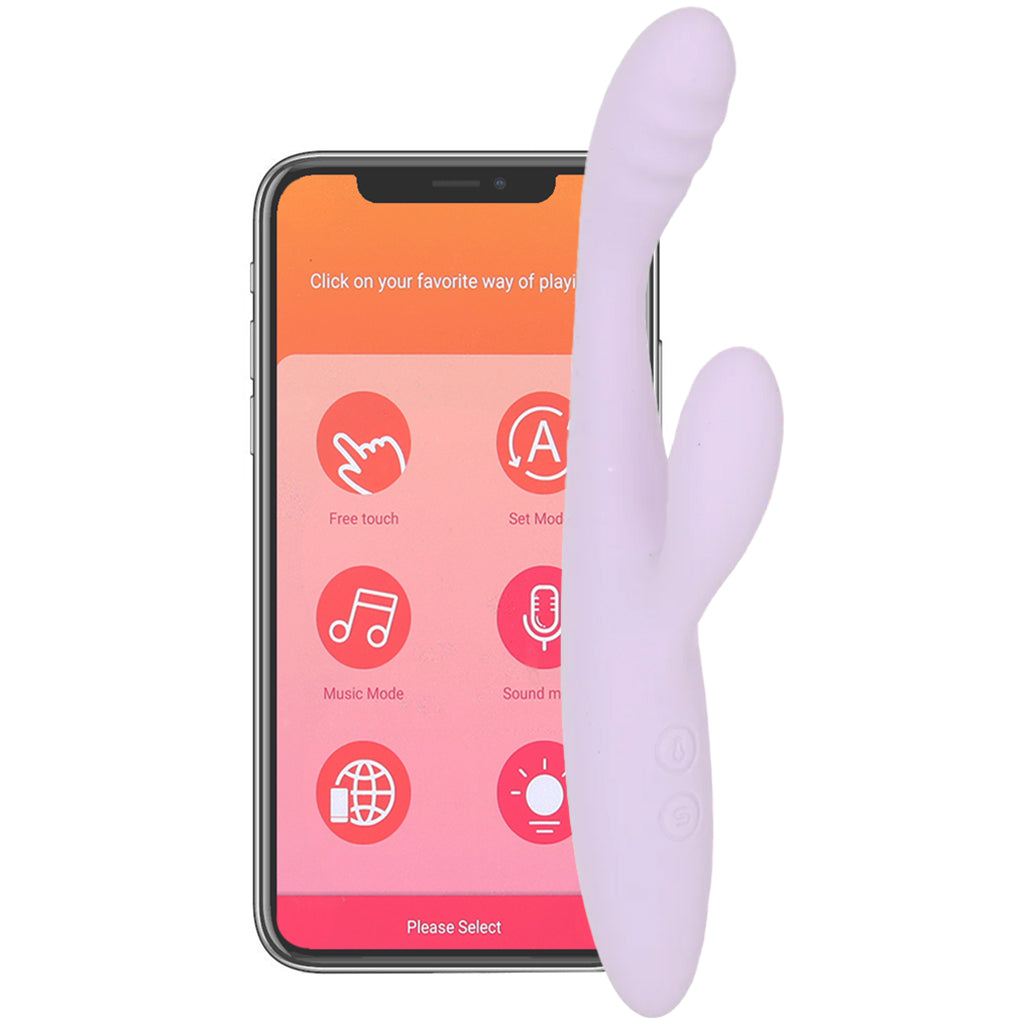 CICI+ 2 App-Controlled Slim Vibe Vibrators > Rabbit Vibrators